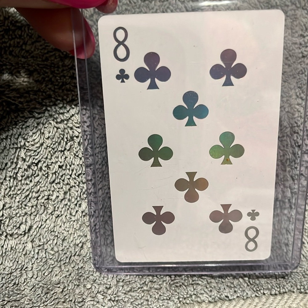 Dior Joy 8♣️ who needs this for completion comes in hard case holographic print